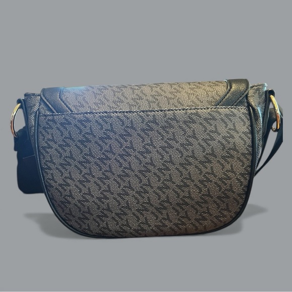 Jones New York Elegant Black and Gray Crossbody Bag, NEW - Picture 2 of 9